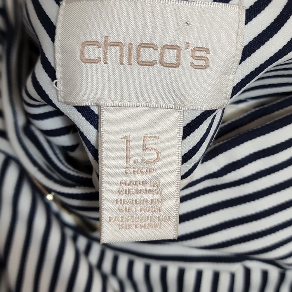 Chico's Striped Dress Pants - Picture 8 of 9